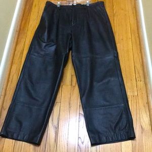 Leather Men’s Pants (Maxini Collezione)